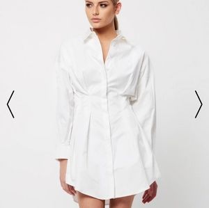 MOSMAN A Light Dress White AU size 8